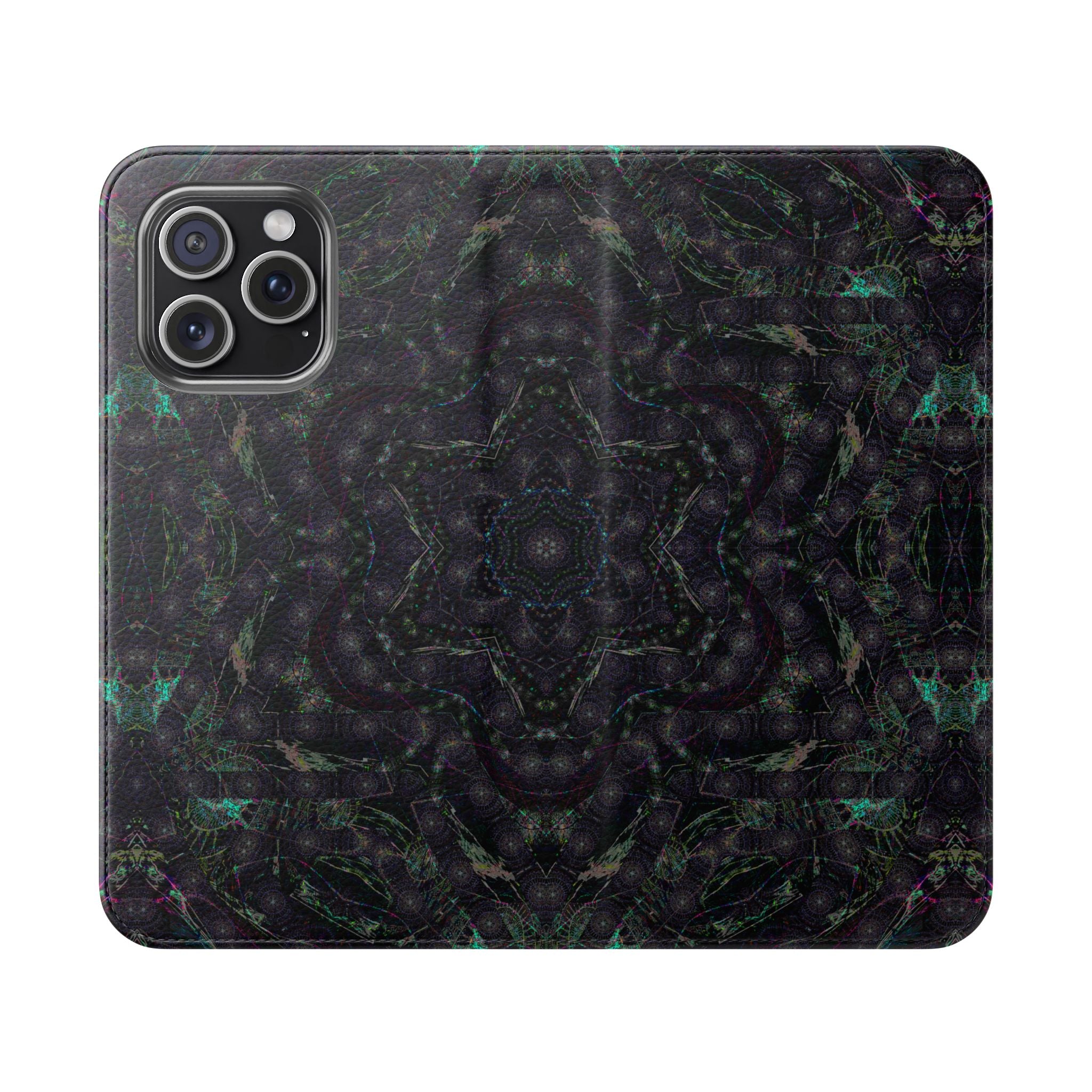 iPhone 15 Flip Case - P5 Kaleidoscopic No.31