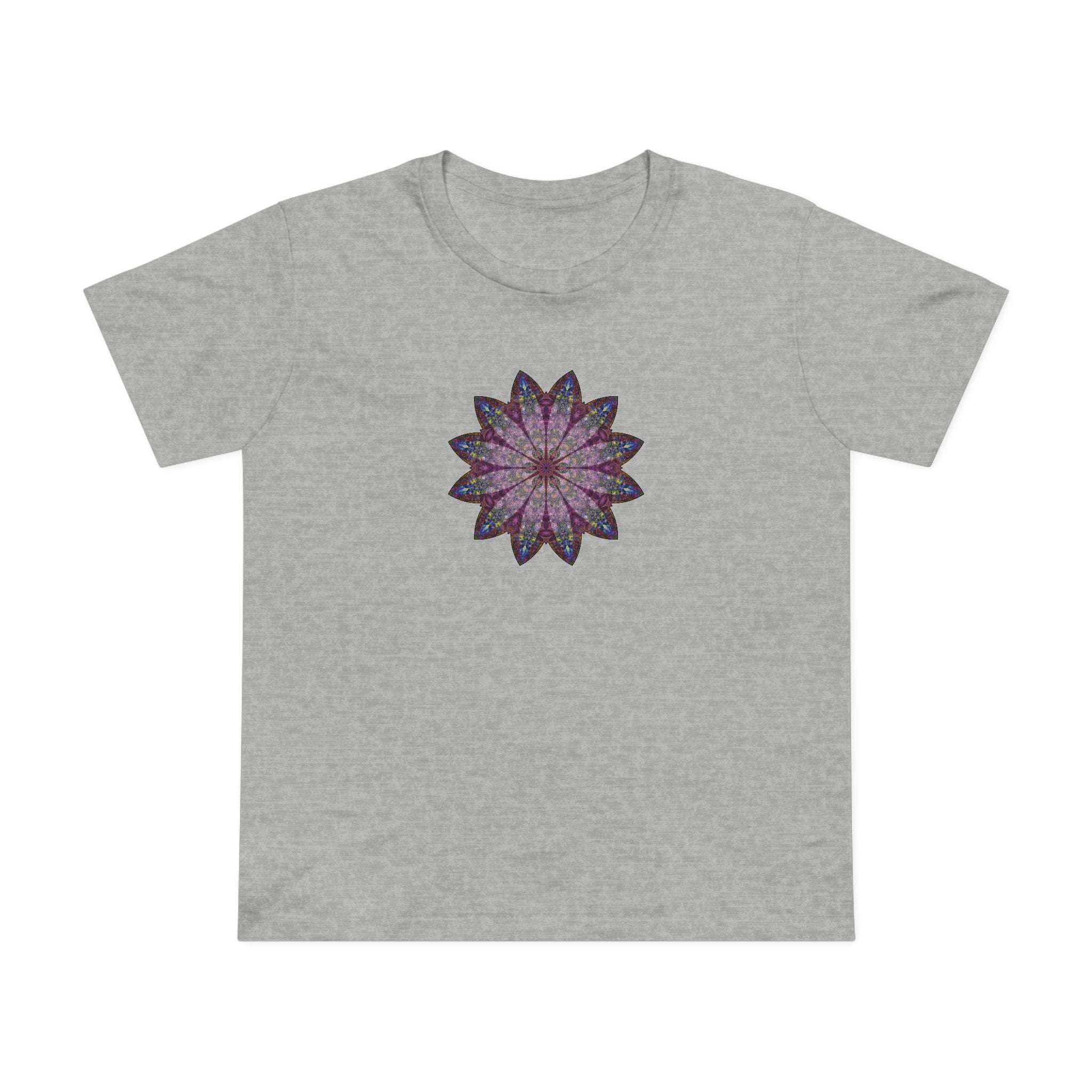Women’s Maple Tee - Love Light Mandalas No.17