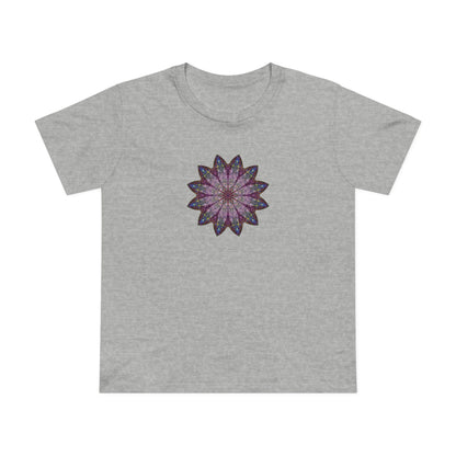 Women’s Maple Tee - Love Light Mandalas No.17