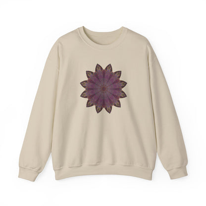 Unisex Heavy Blend™ Crewneck Sweatshirt - Love Light Mandalas No.6