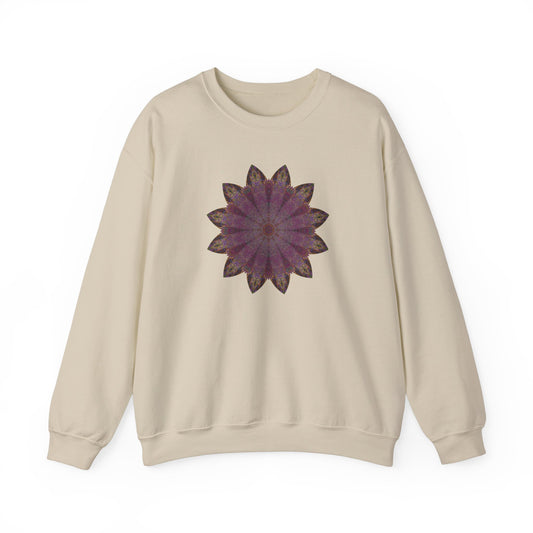 Unisex Heavy Blend™ Crewneck Sweatshirt - Love Light Mandalas No.6