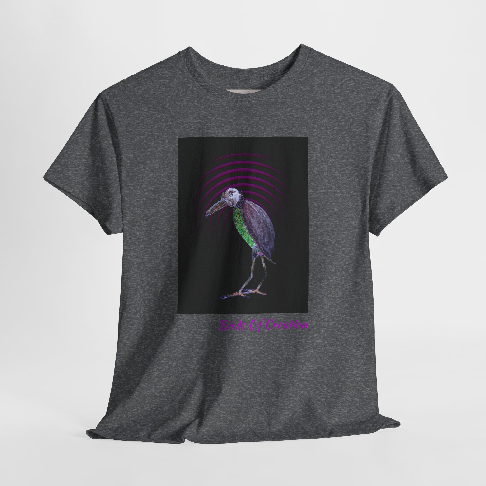 Unisex Heavy Cotton Tee - Birds Of Creation No.2b