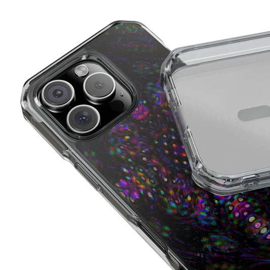 iPhone 16 Magnetic Clear Impact Case - DMT Scribe Tiles No.3