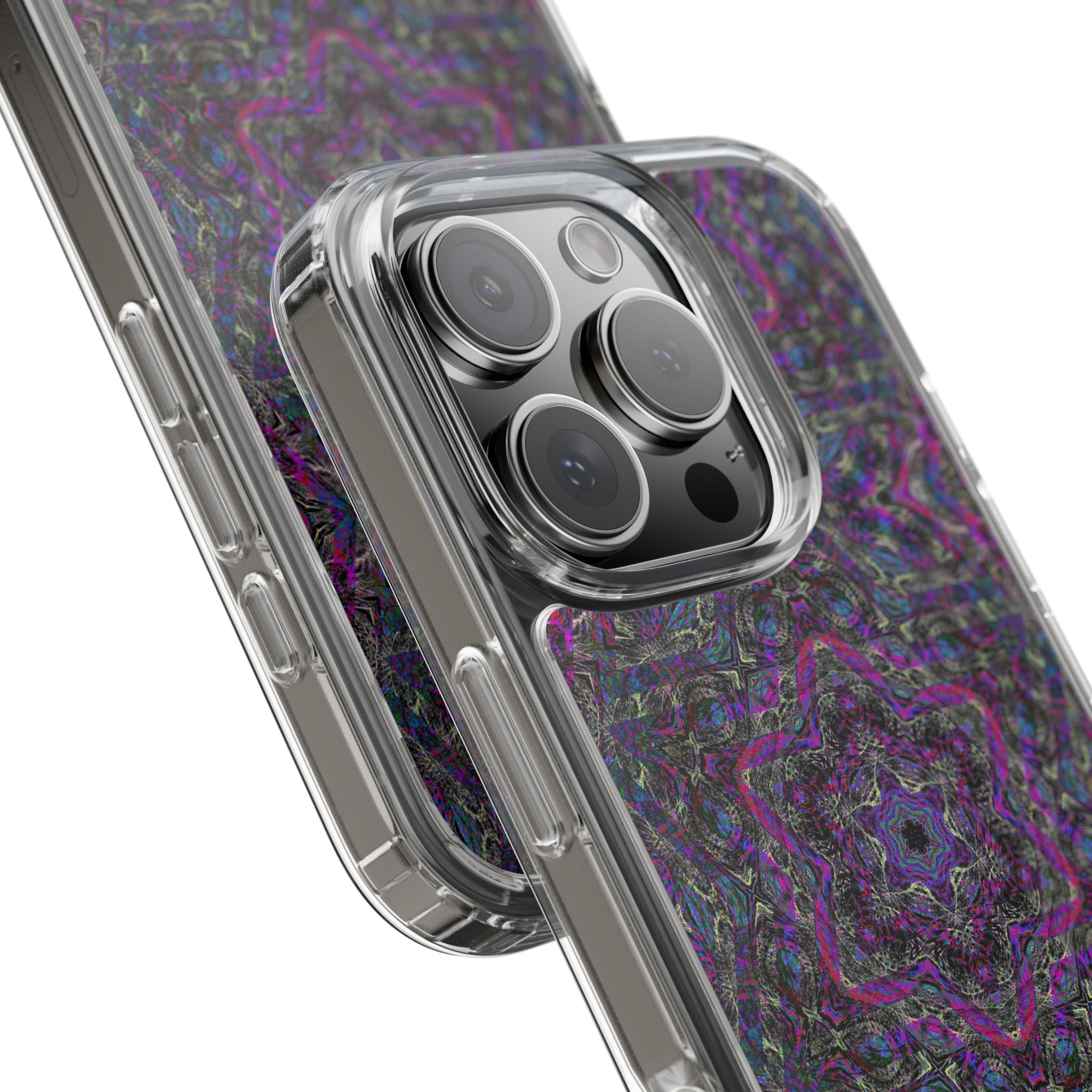 iPhone 16 Clear Case – P5 Kaleidoscopic No.33