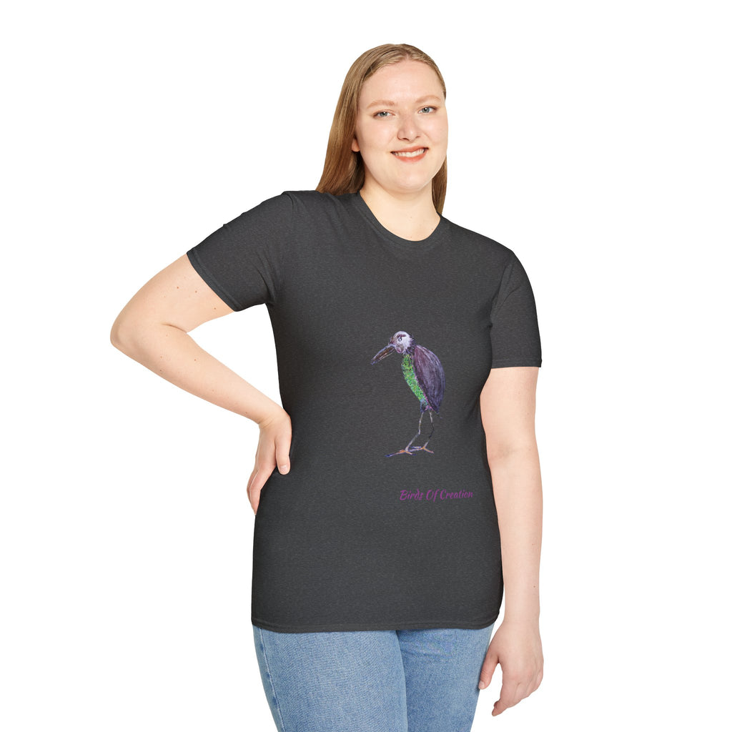 Unisex Softstyle T-Shirt - Birds Of Creation No.2