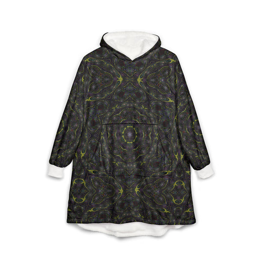 Unisex Hooded Blanket - Kaleidoscope P5 No. 17