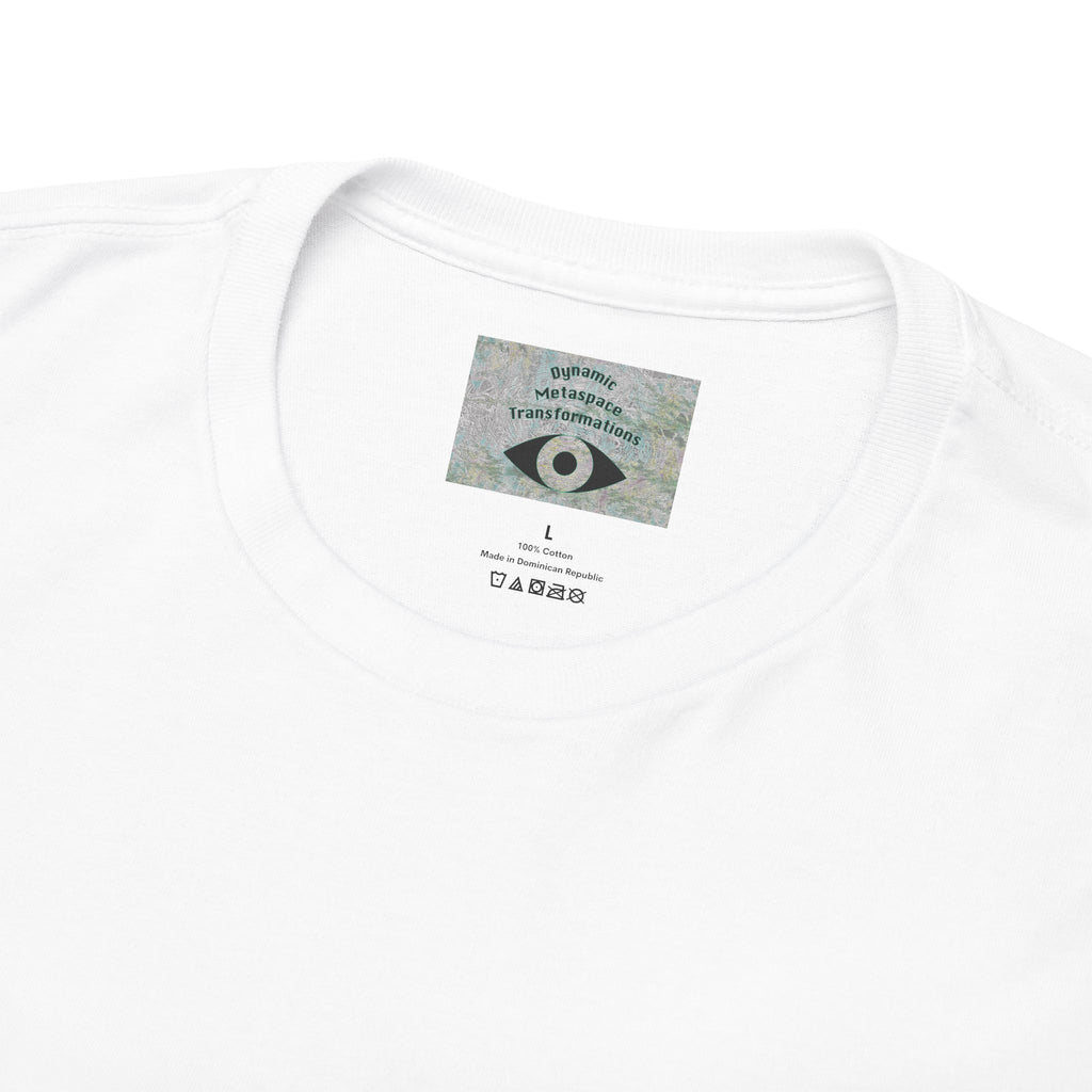 Unisex Heavy Cotton Tee (Back) - DMT Seer No.6