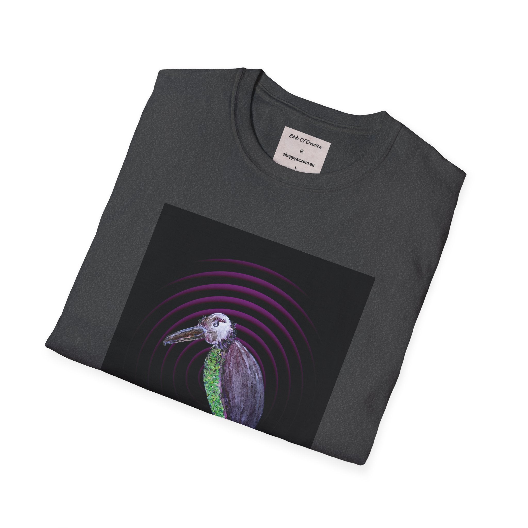Unisex Softstyle T-Shirt - Birds Of Creation No.2b