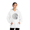 Unisex Heavy Blend™ Hooded Sweatshirt - Fractal Moon No.2
