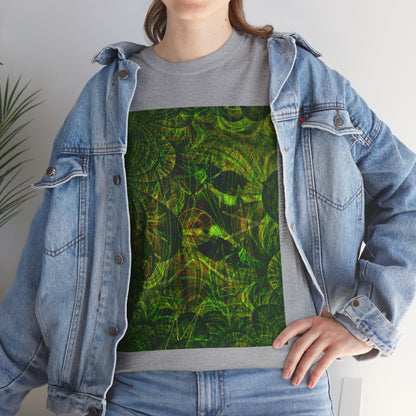 Unisex Heavy Cotton Tee - Green Leaf