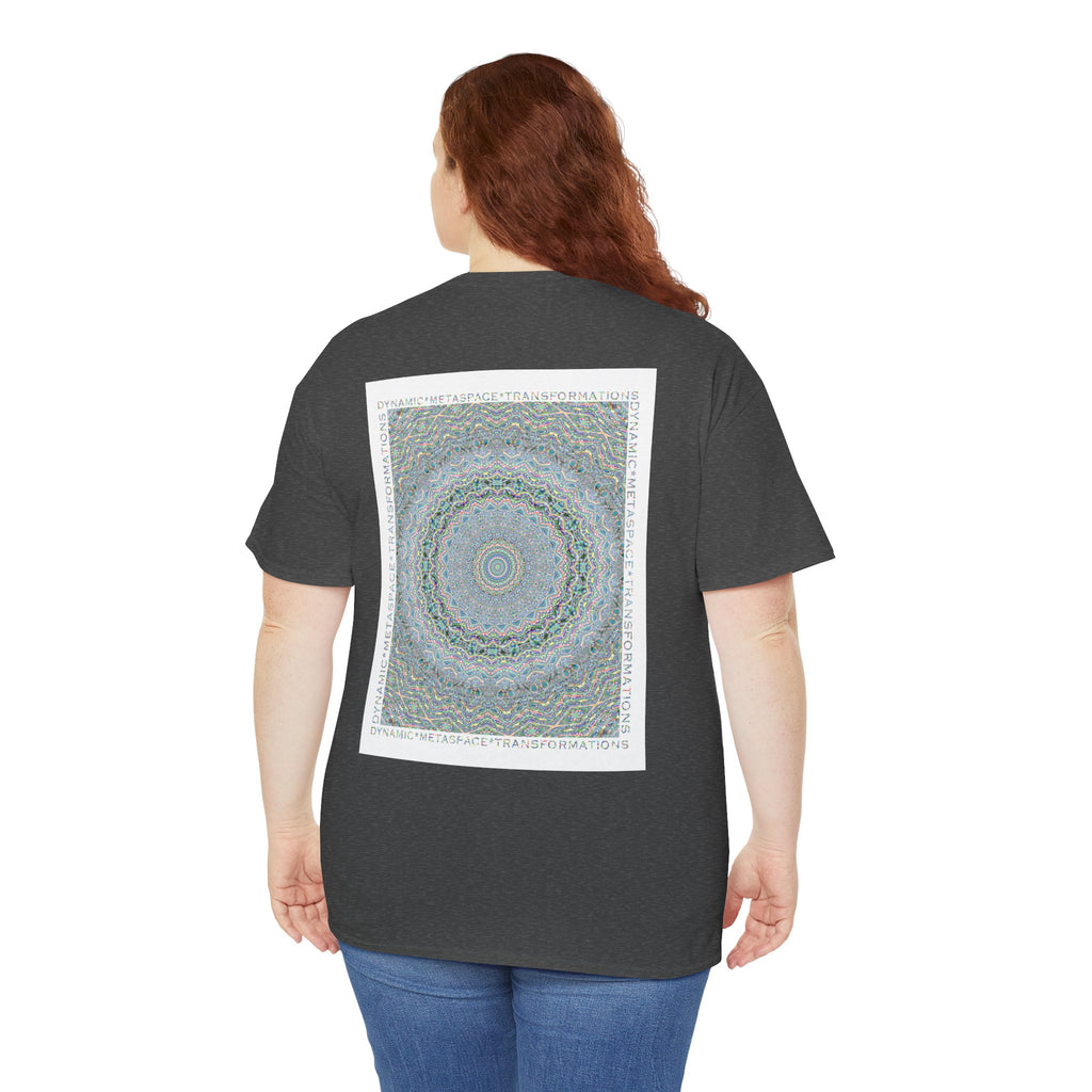 Unisex Heavy Cotton Tee (Back) - DMT Seer No.4