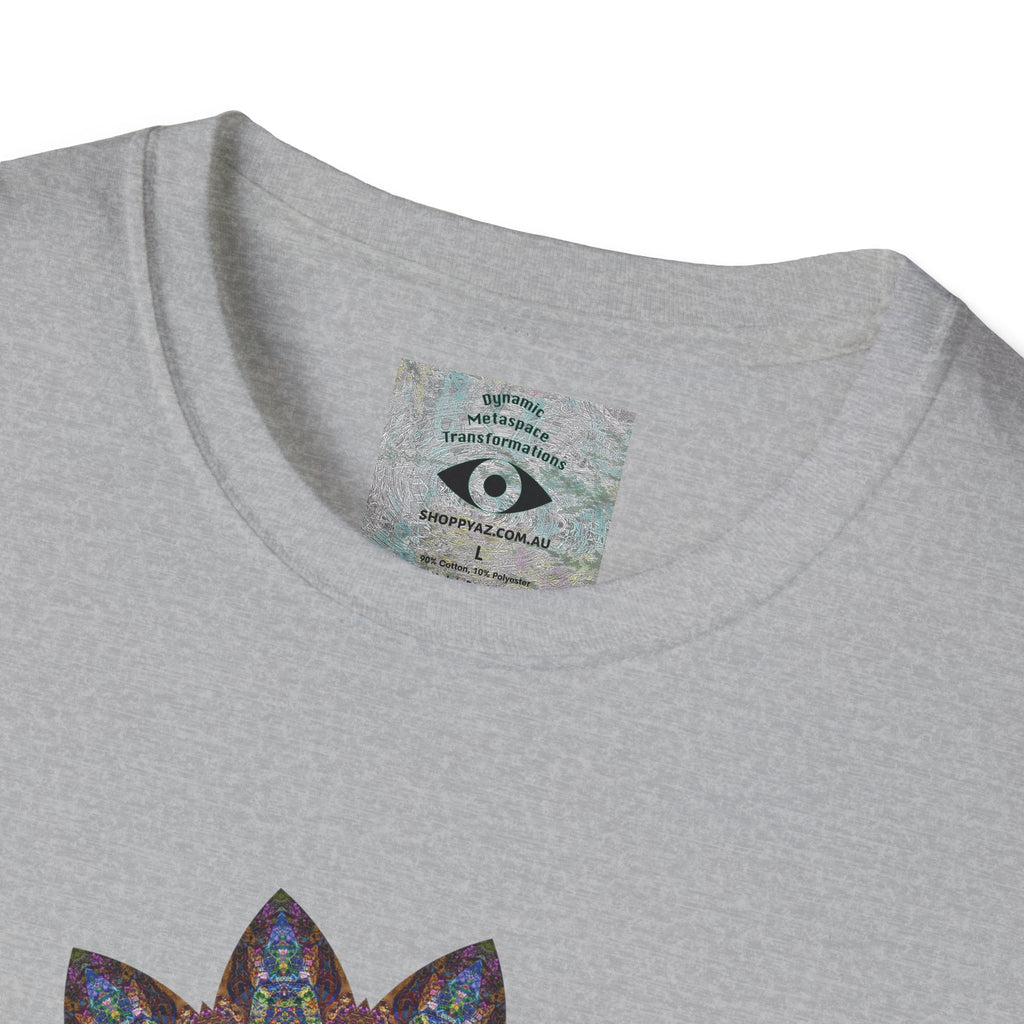 Unisex Softstyle T-Shirt - Love Light Mandalas No.9