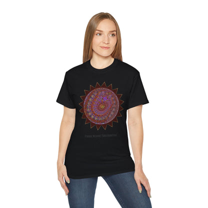 Unisex Ultra Cotton Tee - Mycelium Mandalas No.M18K4