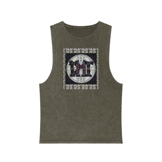 Unisex Stonewash Tank Top - DMT Scribe No.3