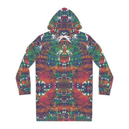 Women's Hoodie Dress - Love Light Fractals No.2