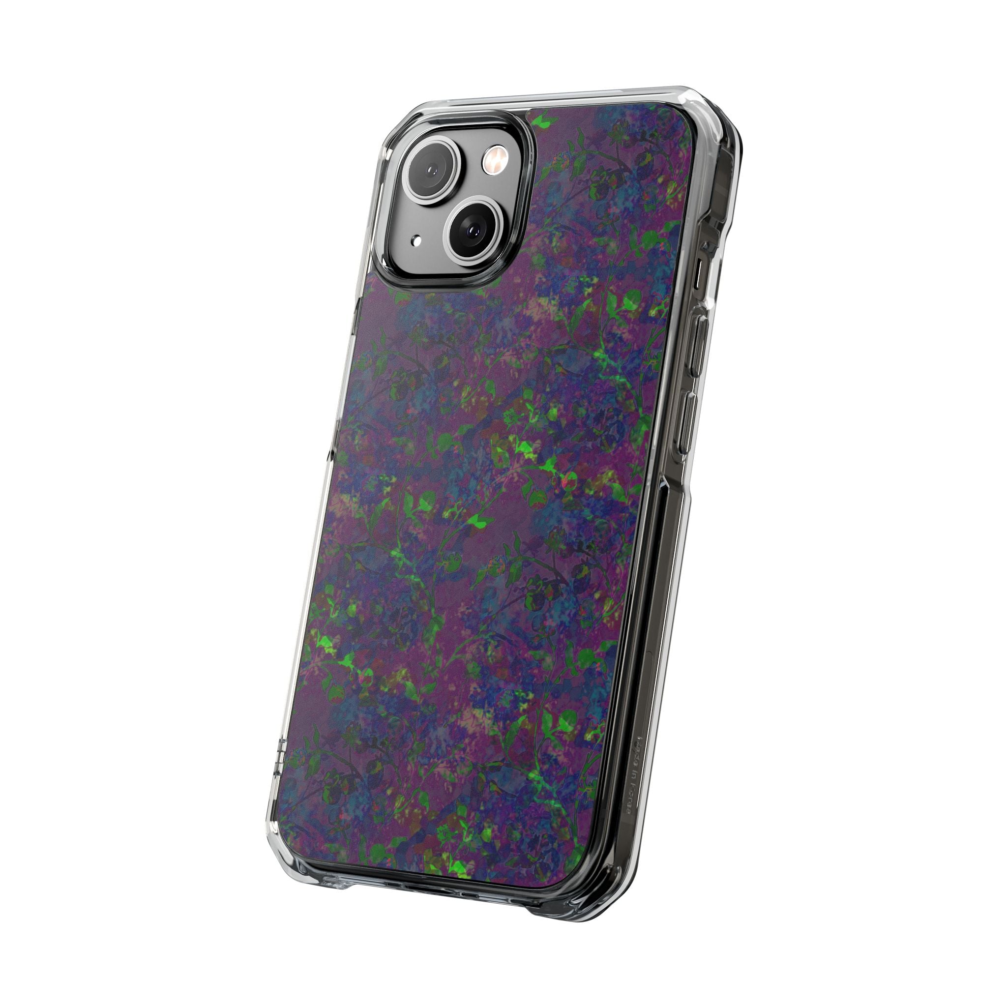 iPhone 14 Magnetic Clear Impact Case - Hidden Weave Series V3 No.23