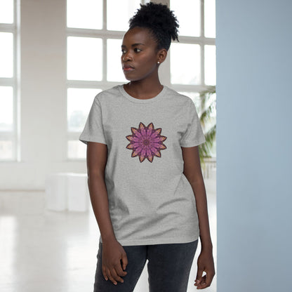 Women’s Maple Tee - Love Light Mandalas No.16
