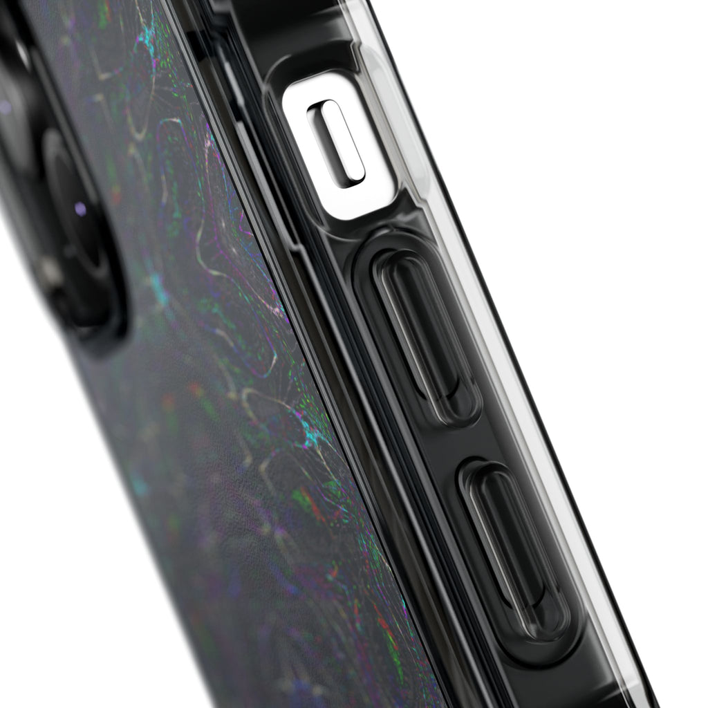 iPhone 14 Magnetic Clear Impact Case - P5 Kaleidoscopic No.32