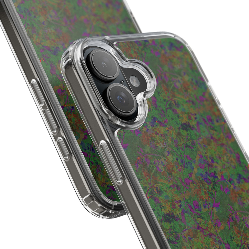 iPhone 16 Clear Case – Hidden Weave Series V3 No.24