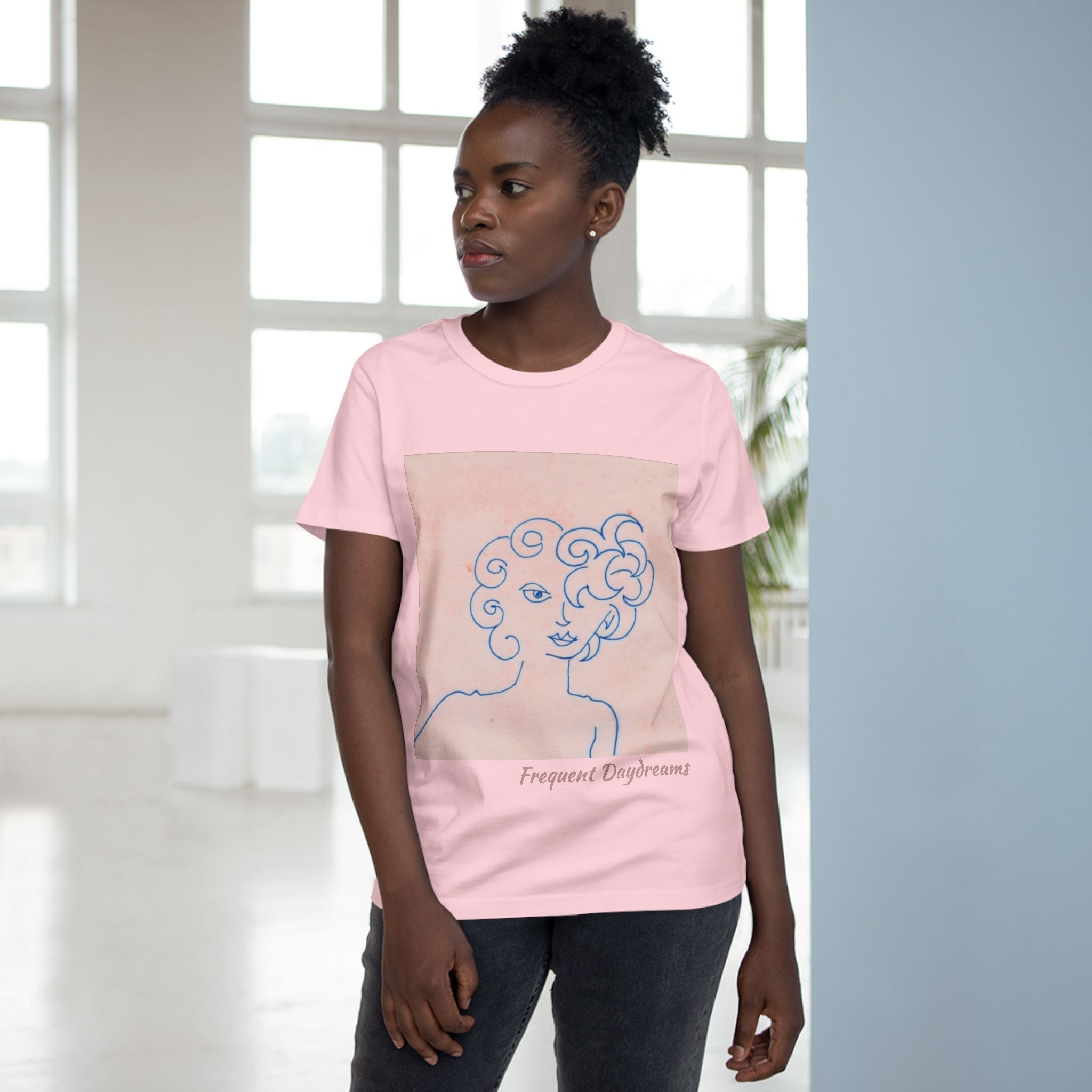 Women’s Maple Tee - Frequent Daydreams Sketch No.47