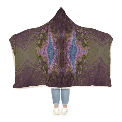 Snuggle Blanket - Love Light Fractals No.11