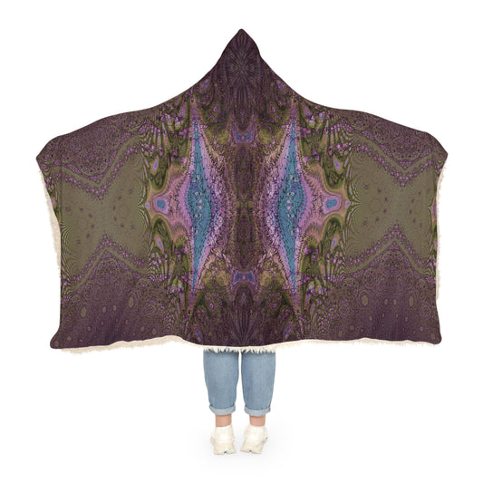 Snuggle Blanket - Love Light Fractals No.11