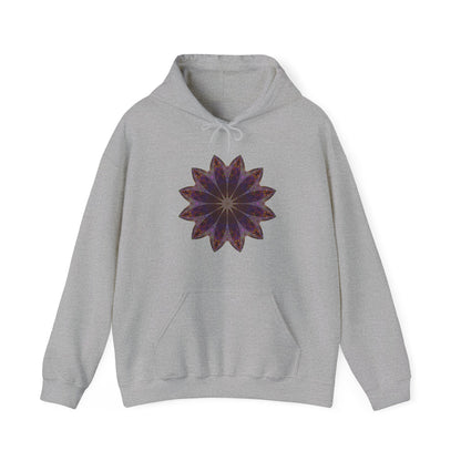 Unisex Heavy Blend™ Hooded Sweatshirt - Love Light Mandalas No.11