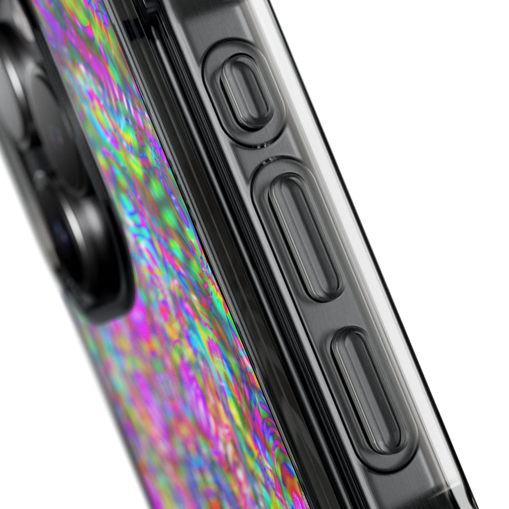 iPhone 15 Magnetic Clear Impact Case - DMT Scribe Tiles No.4