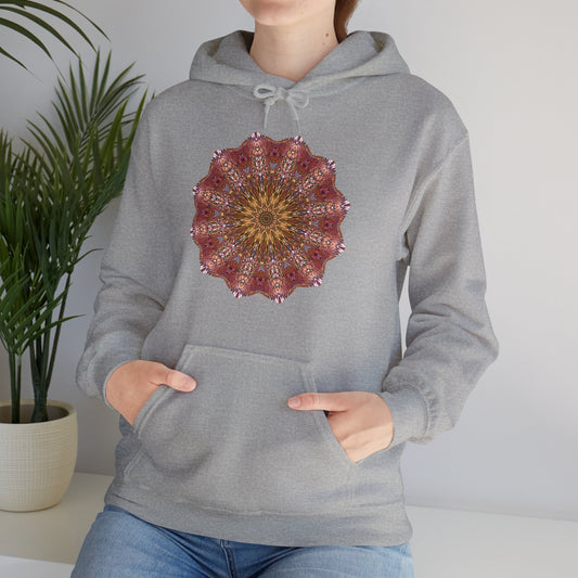 Unisex Heavy Blend™ Hooded Sweatshirt - Starflower Mandalas No.2