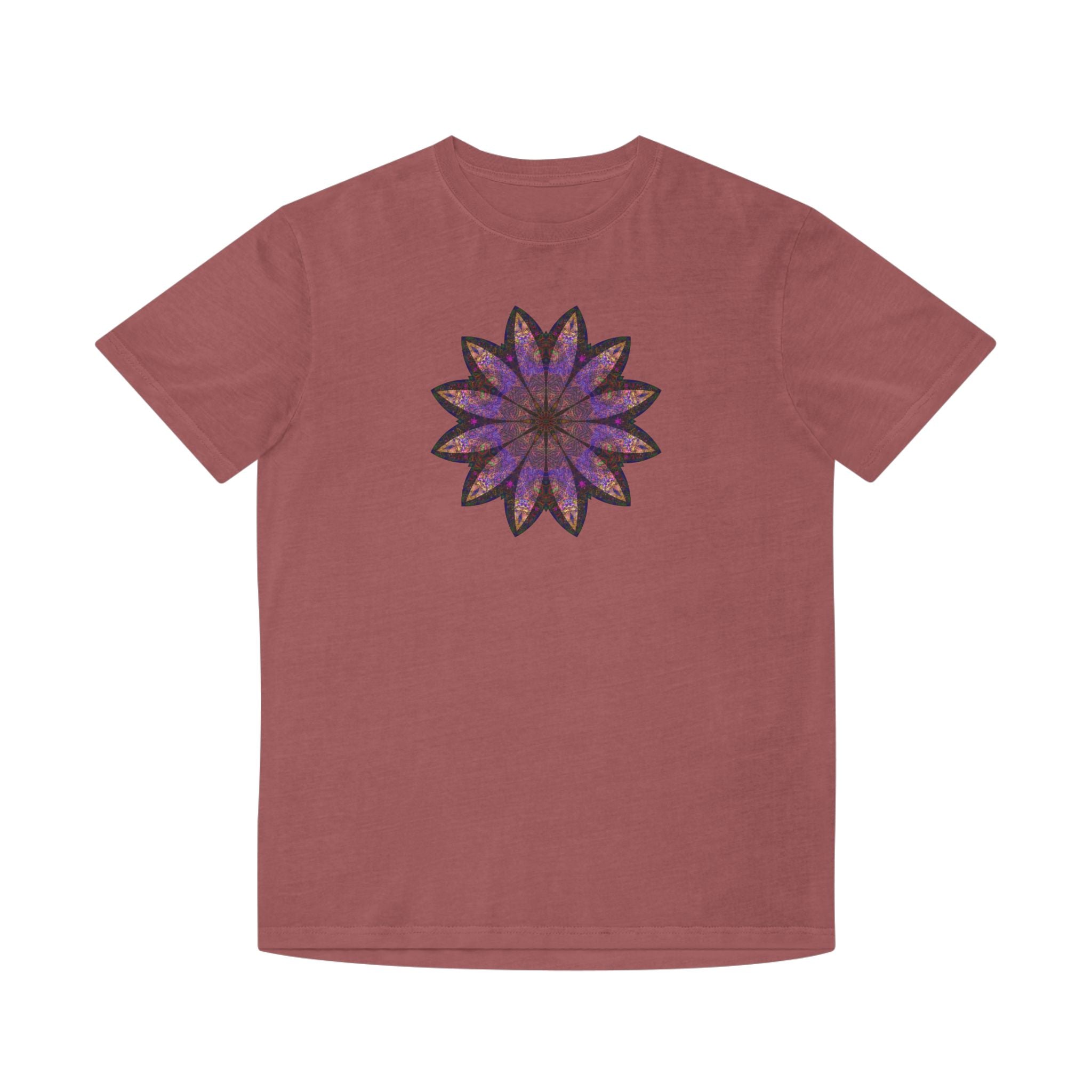 Unisex Faded Shirt - Love Light Mandalas No.23