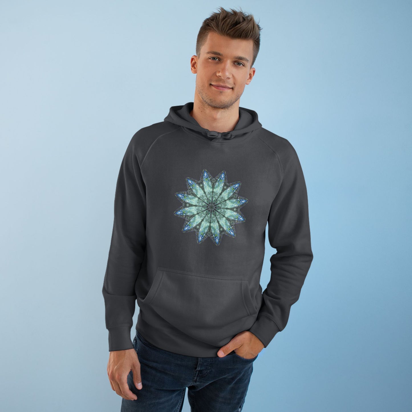 Unisex Supply Hoodie - Love Light Mandalas No.20