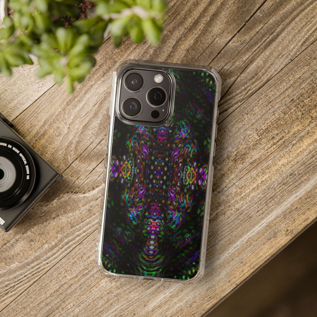 iPhone 15 Magnetic Clear Impact Case - DMT Scribe Tiles No.2