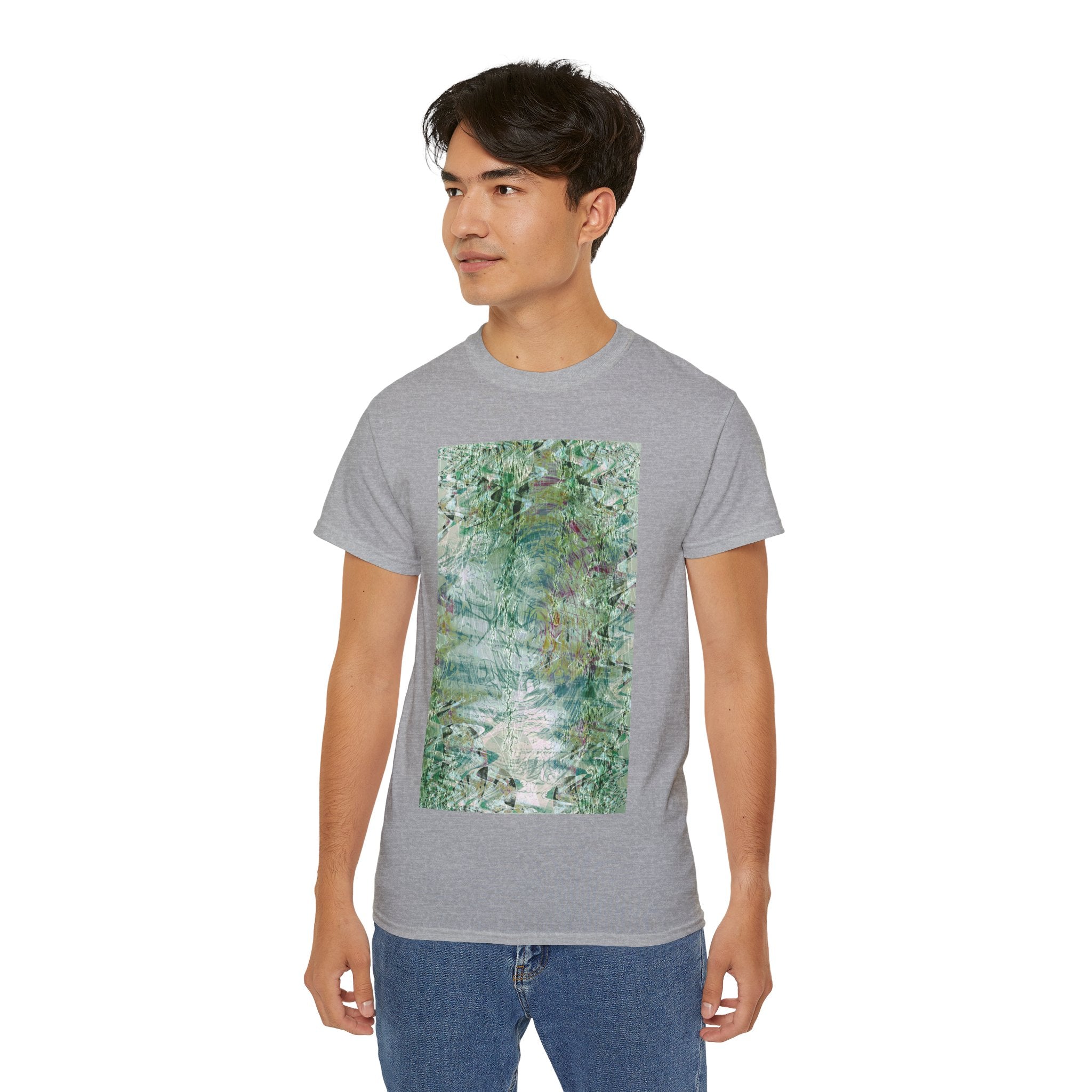 Unisex Ultra Cotton Tee - Love Light Fractals No.7