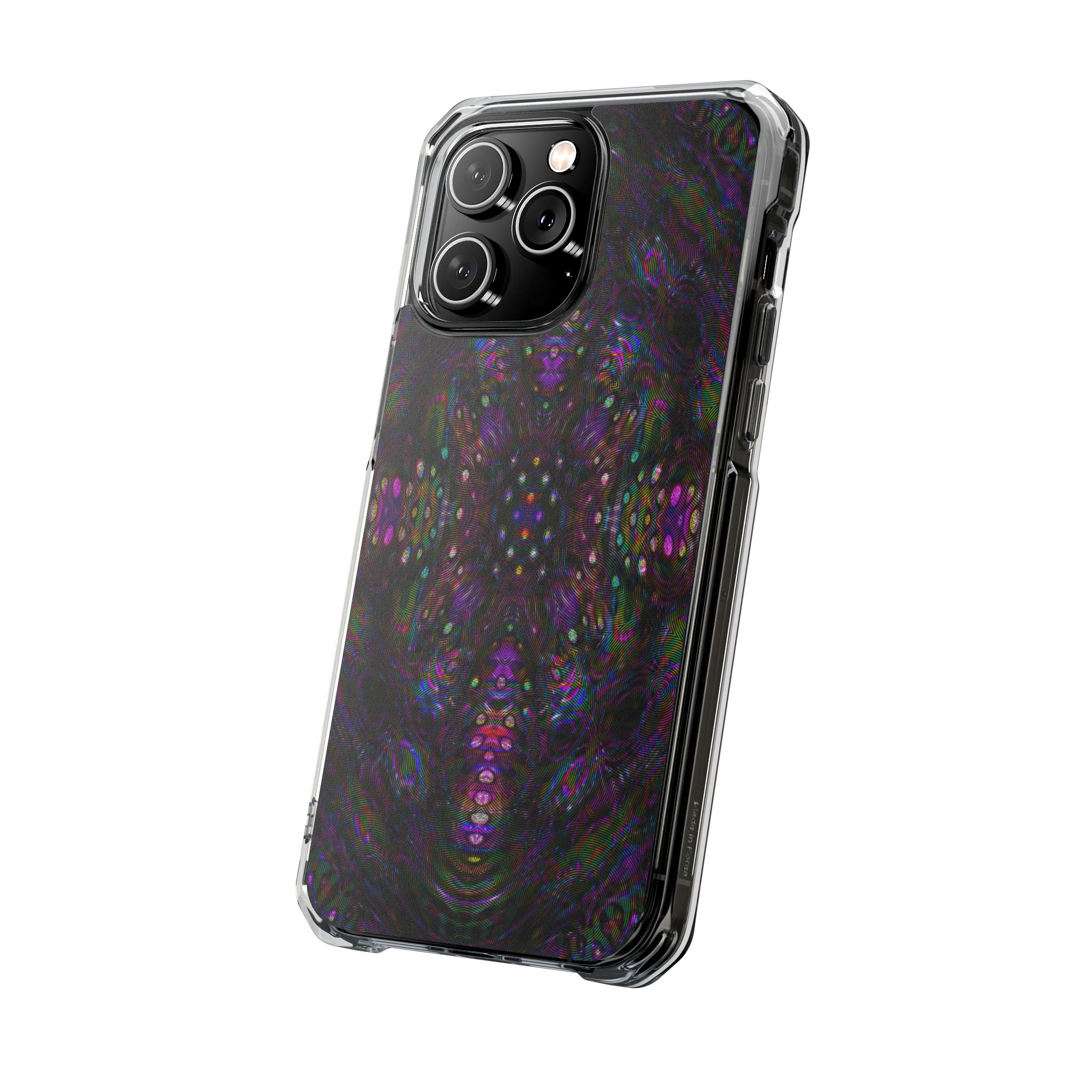 iPhone 14 Magnetic Clear Impact Case - DMT Scribe Tiles No.6