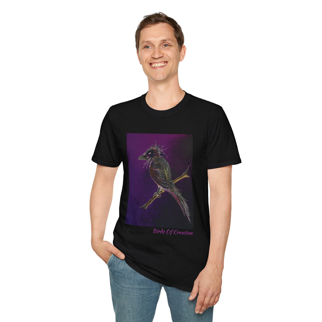 Unisex Softstyle T-Shirt - Birds Of Creation No.1