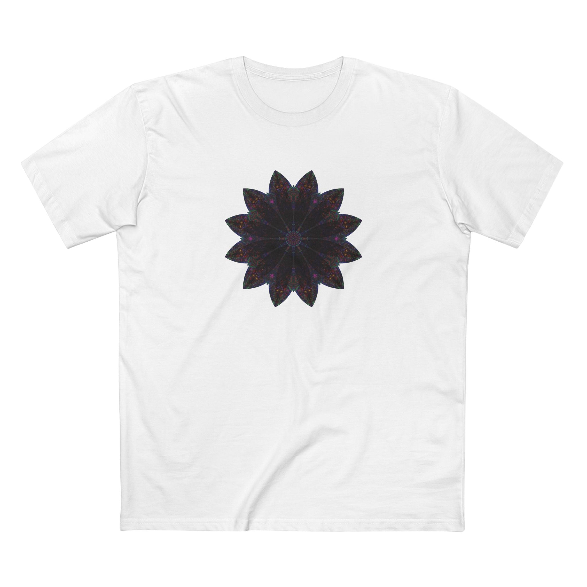 Men's Staple Tee - Love Light Mandalas No.25