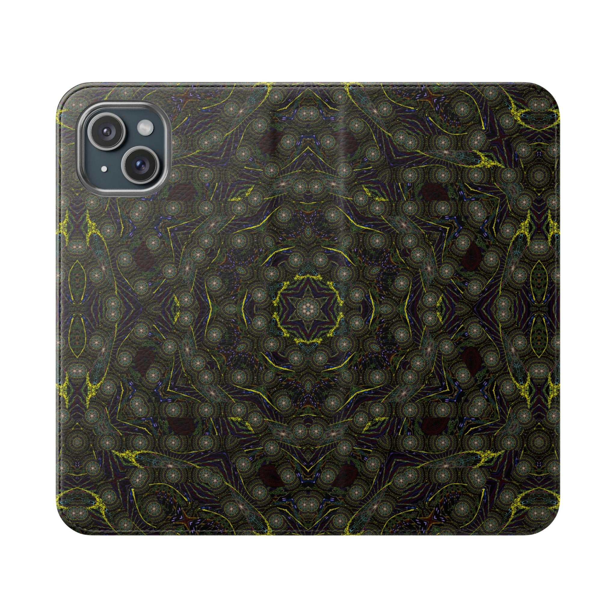 iPhone 15 Flip Case - P5 Kaleidoscopic No.2