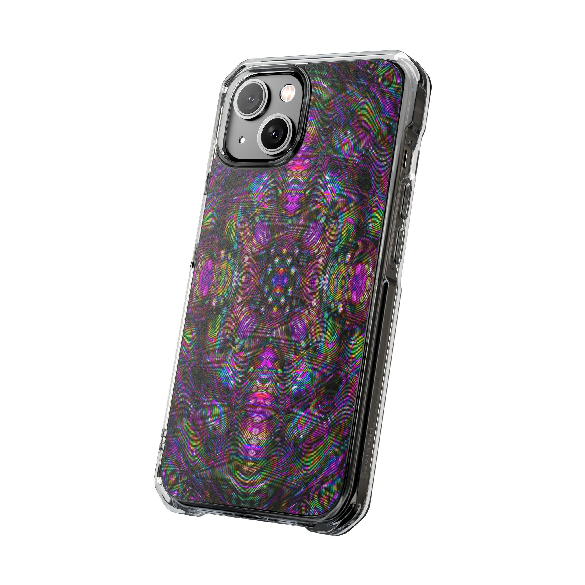 iPhone 14 Magnetic Clear Impact Case - DMT Scribe Tiles No.5