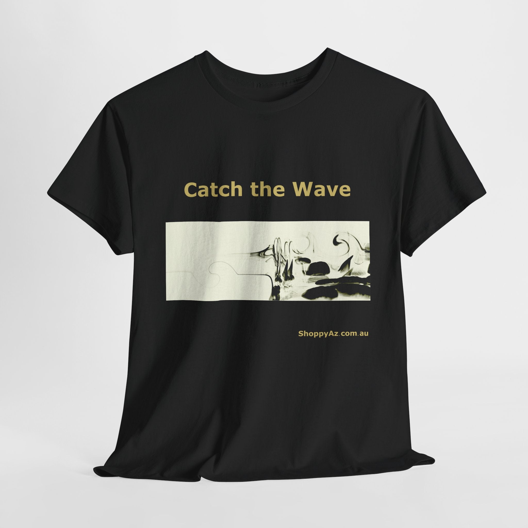 Unisex Heavy Cotton Tee - Catch the Wave