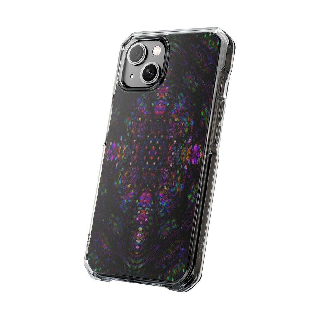 iPhone 14 Magnetic Clear Impact Case - DMT Scribe Tiles No.3