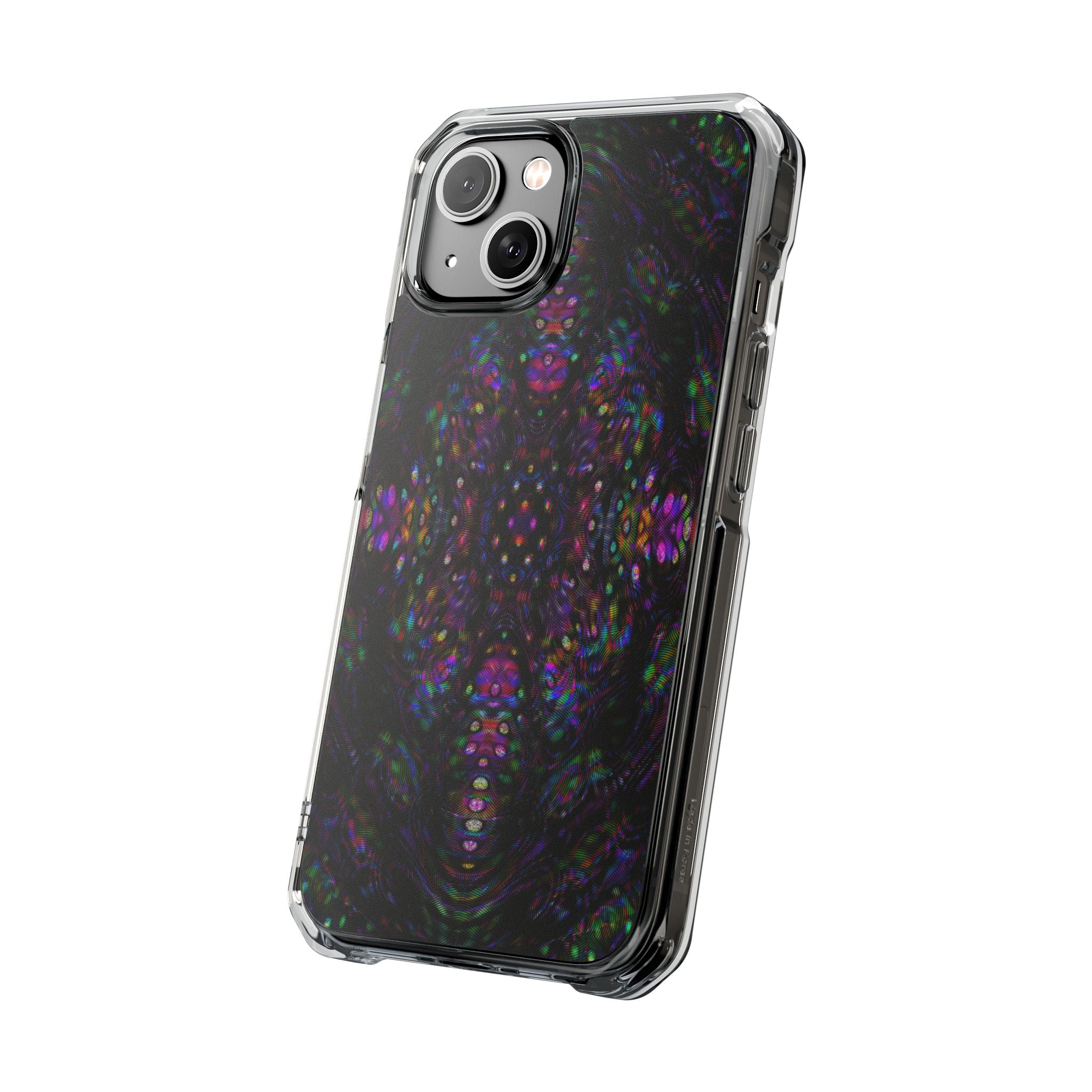 iPhone 14 Magnetic Clear Impact Case - DMT Scribe Tiles No.3