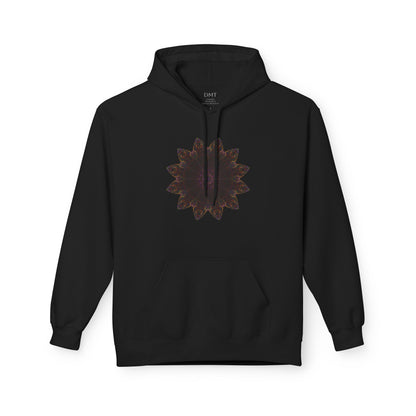 Unisex Midweight Softstyle Fleece Hoodie - Love Light Mandalas No.12