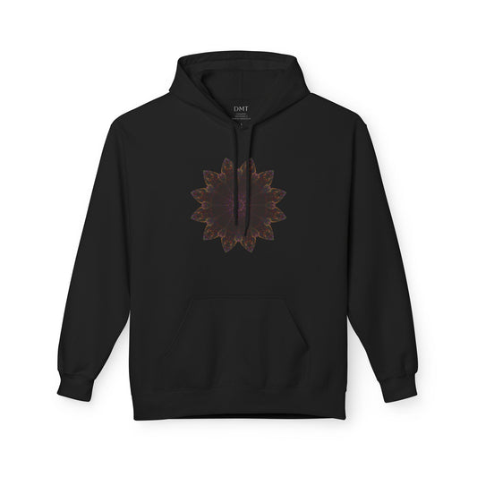 Unisex Midweight Softstyle Fleece Hoodie - Love Light Mandalas No.12