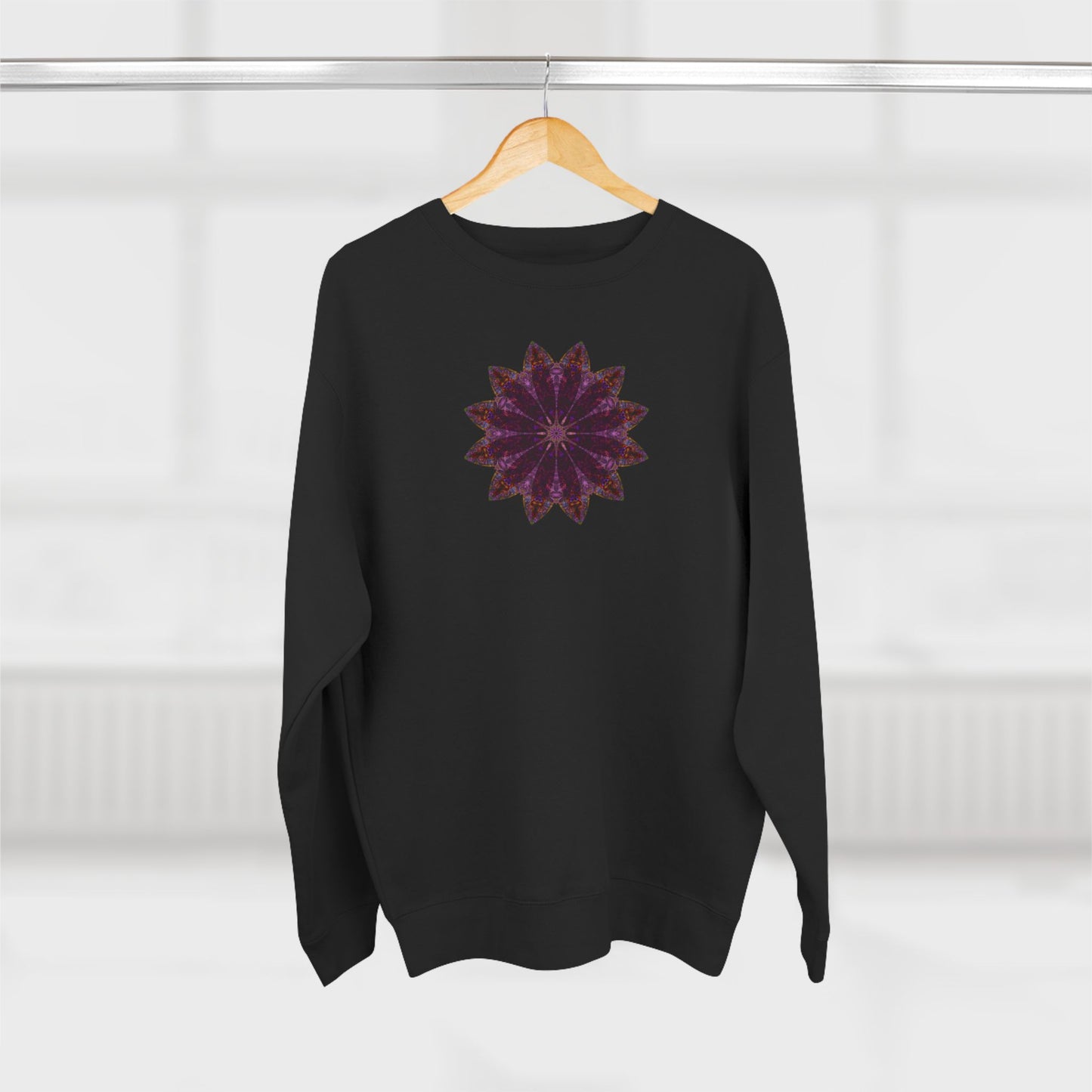 Unisex Crewneck Sweatshirt - Love Light Mandalas No.15
