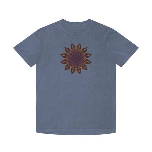 Unisex Faded Shirt - Love Light Mandalas No.1
