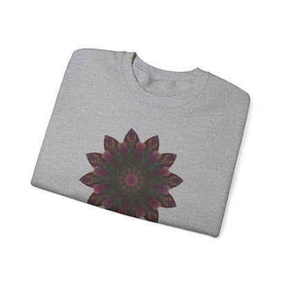 Unisex Heavy Blend™ Crewneck Sweatshirt - Love Light Mandalas No.7