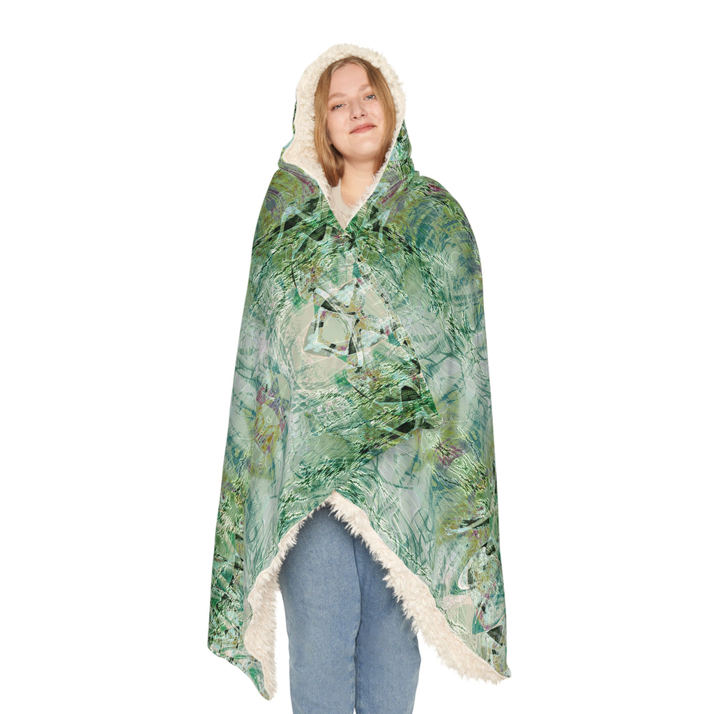 Snuggle Blanket - Love Light Fractals No.7