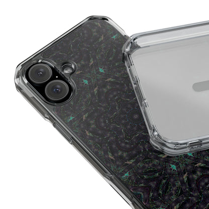 iPhone 16 Magnetic Clear Impact Case - P5 Kaleidoscopic No.31