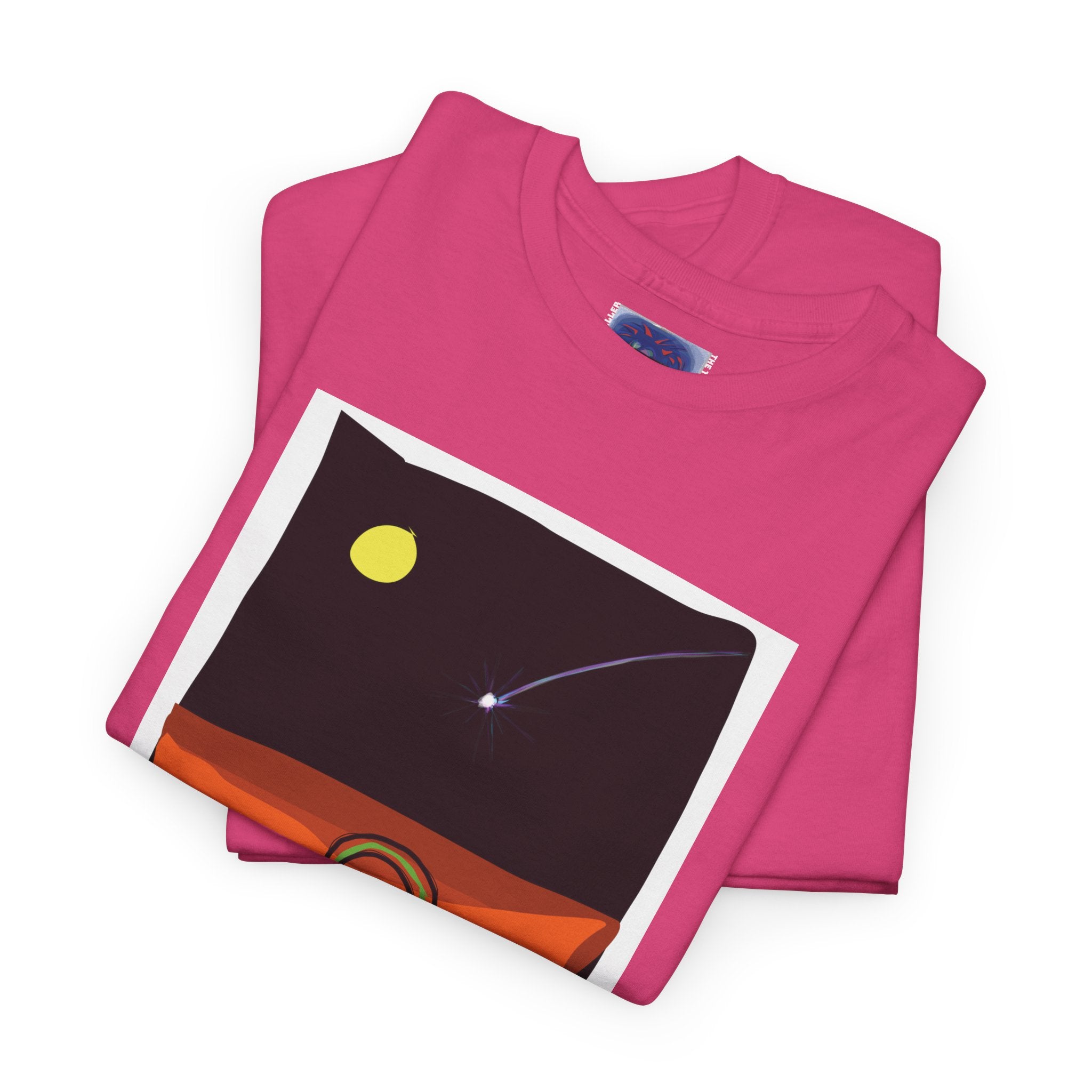 Unisex Heavy Cotton Tee - The Traveller Series (Shooting Star)