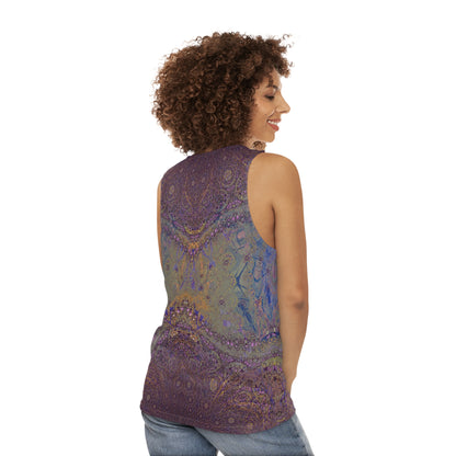 Unisex Tank Top - Love Light Fractals No.12